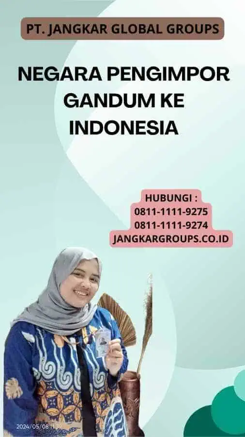 Negara Pengimpor Gandum ke Indonesia