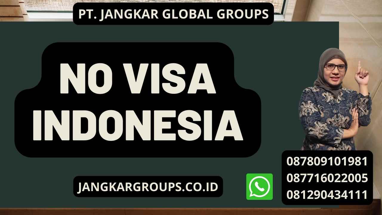 No Visa Indonesia