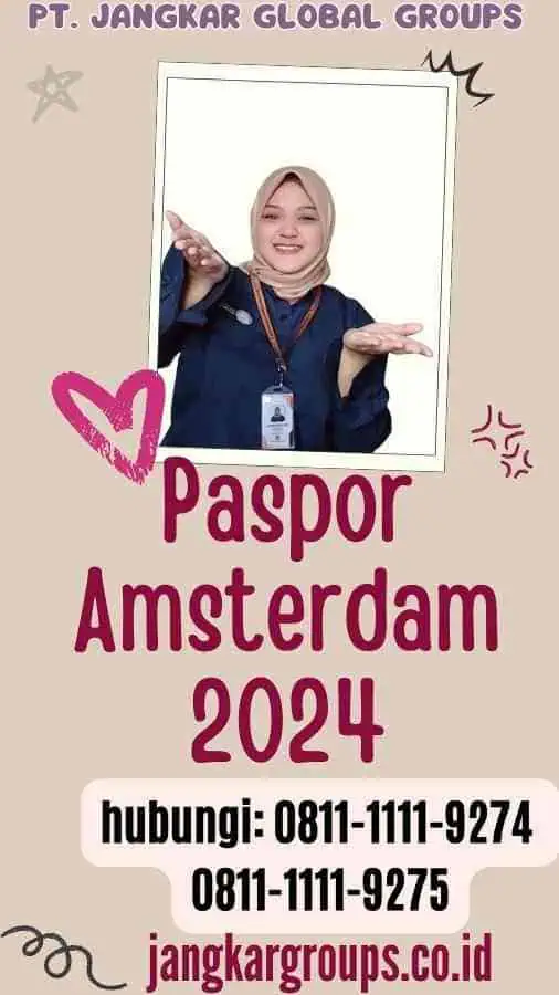 Paspor Amsterdam 2024