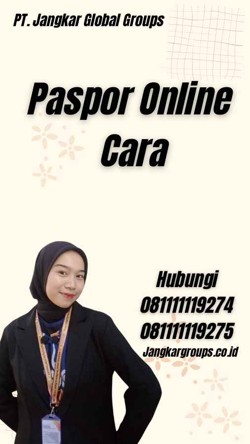 Paspor Online Cara