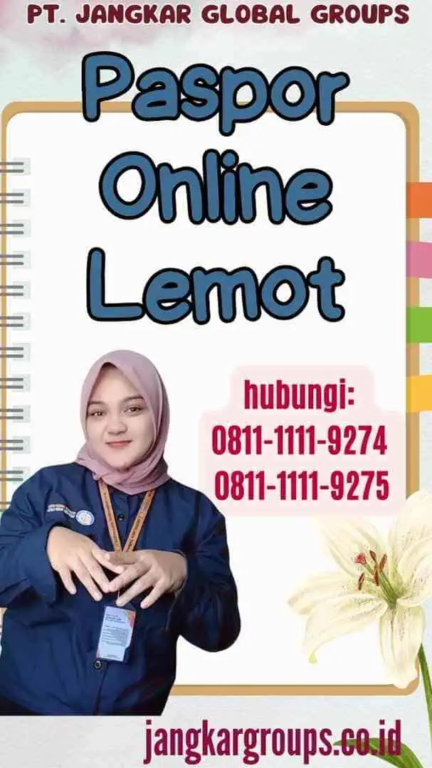 Paspor Online Lemot