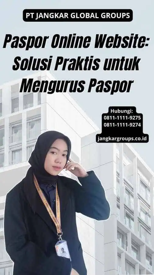 Paspor Online Website Solusi Praktis untuk Mengurus Paspor