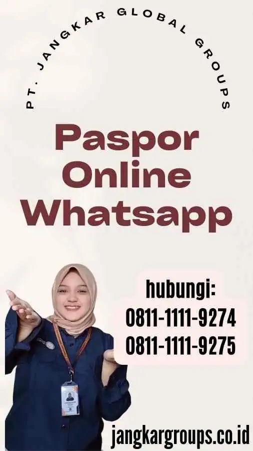 Paspor Online Whatsapp