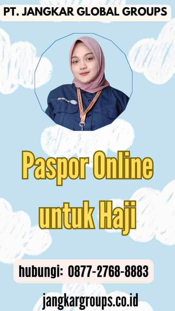 Paspor Online untuk Haji