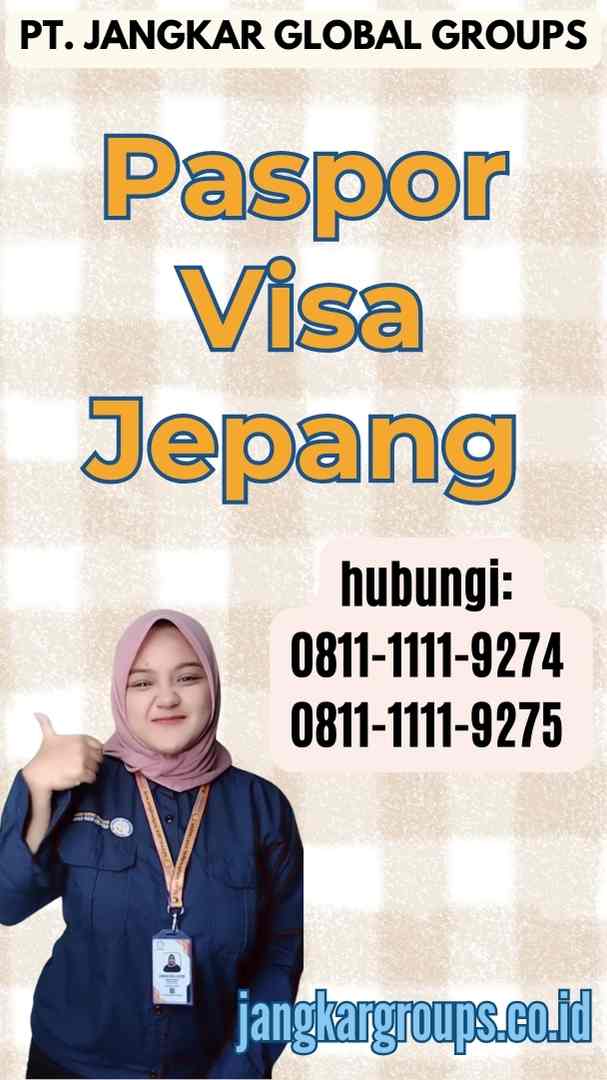 Paspor Visa Jepang