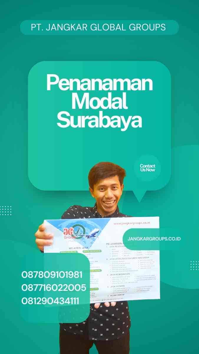 Penanaman Modal Surabaya: A Comprehensive Guide