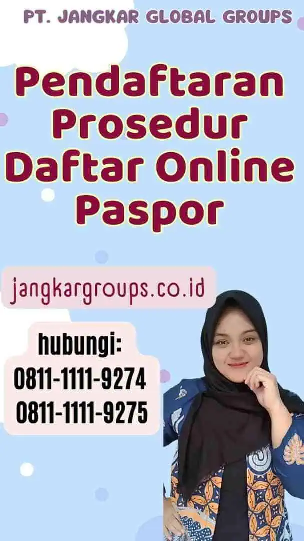 Pendaftaran Prosedur Daftar Online Paspor