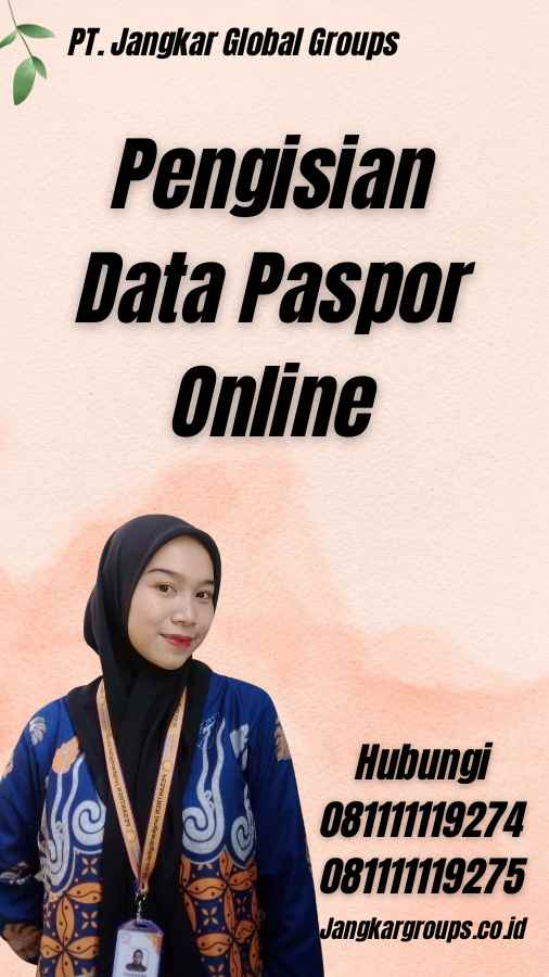 Pengisian Data Paspor Online