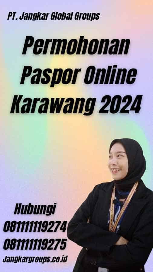 Permohonan Paspor Online Karawang 2024