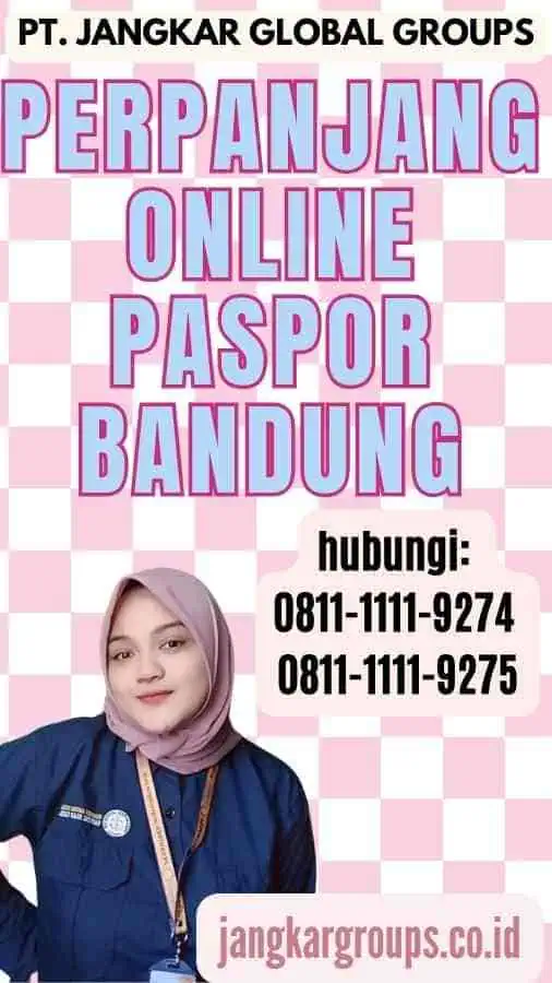Perpanjang Online Paspor Bandung