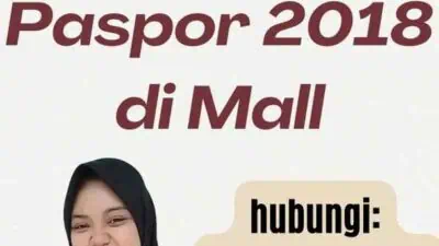 Perpanjang Paspor 2018 di Mall