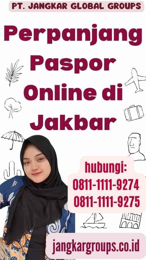 Perpanjang Paspor Online di Jakbar