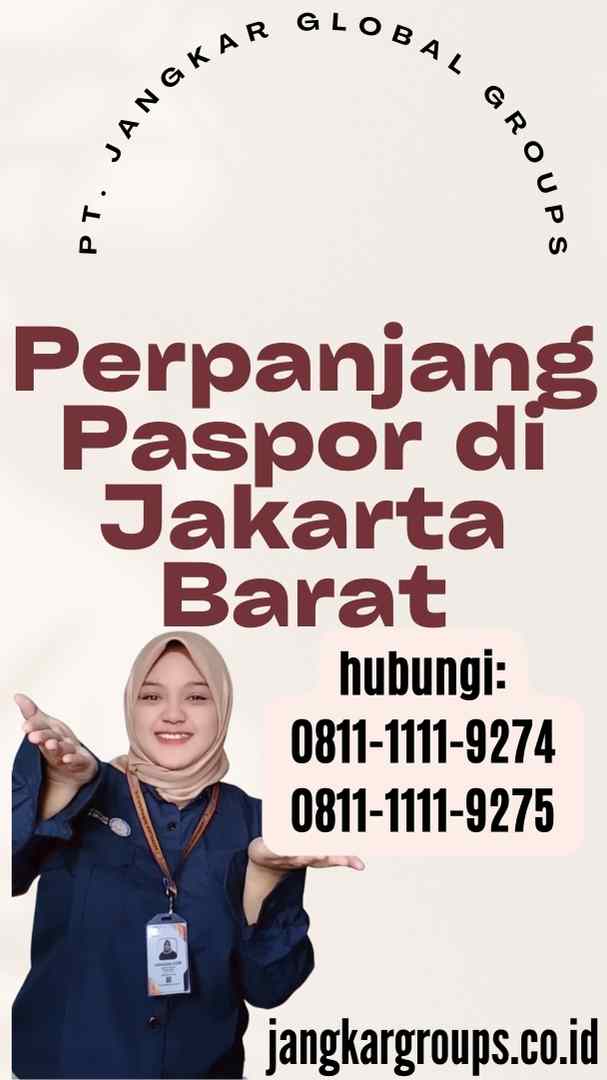 Perpanjang Paspor di Jakarta Barat