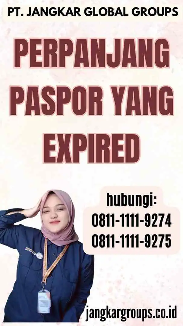 Perpanjang Paspor yang Expired