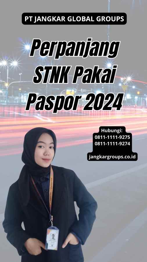 Perpanjang STNK Pakai Paspor 2024