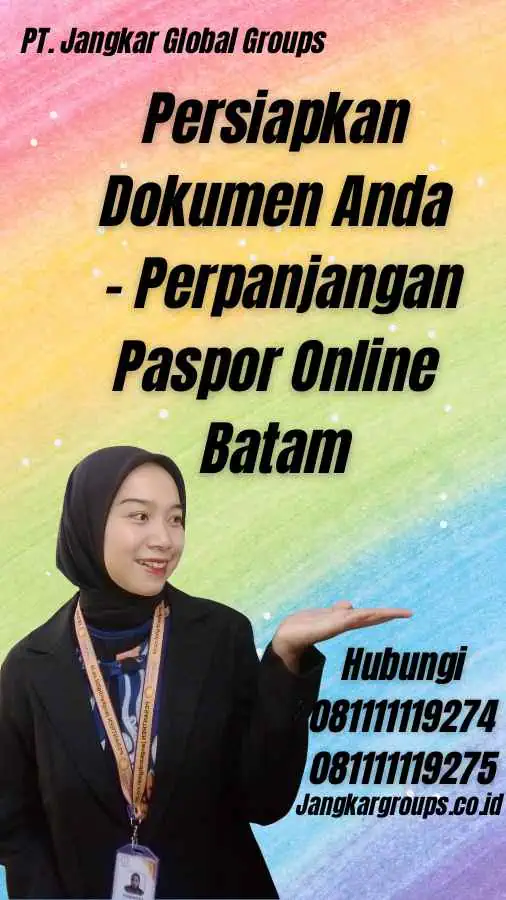 Persiapkan Dokumen Anda - Perpanjangan Paspor Online Batam