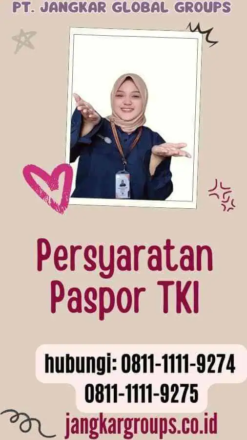 Persyaratan Paspor TKI