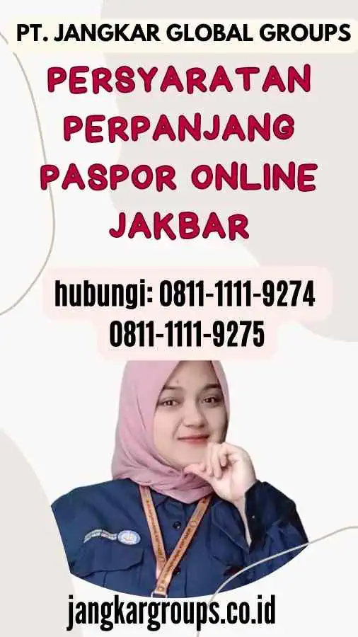 Persyaratan Perpanjang Paspor Online Jakbar