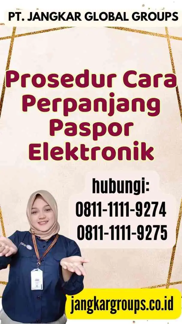 Prosedur Cara Perpanjang Paspor Elektronik