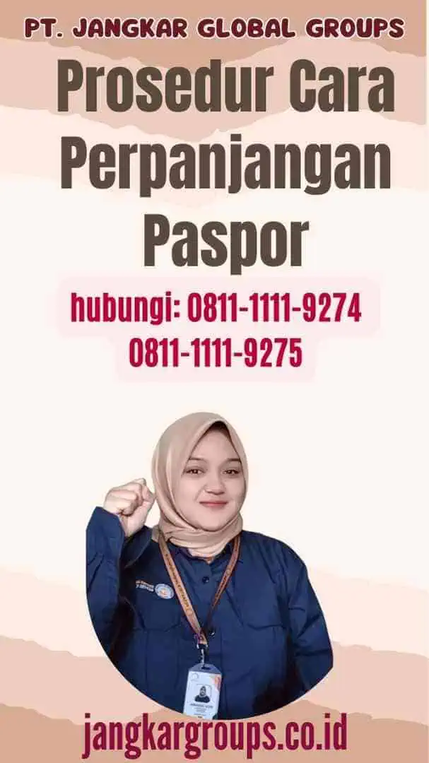 Prosedur Cara Perpanjangan Paspor