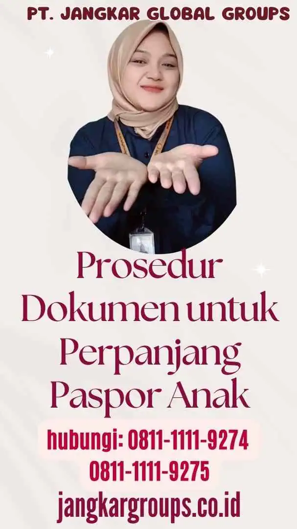 Prosedur Dokumen untuk Perpanjang Paspor Anak