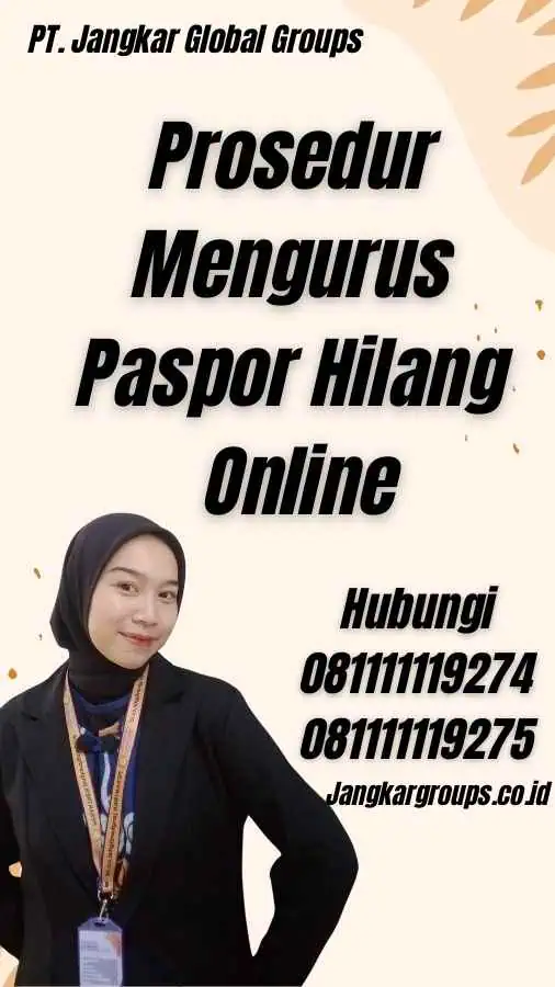 Prosedur Mengurus Paspor Hilang Online