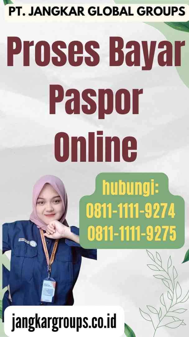 Proses Bayar Paspor Online