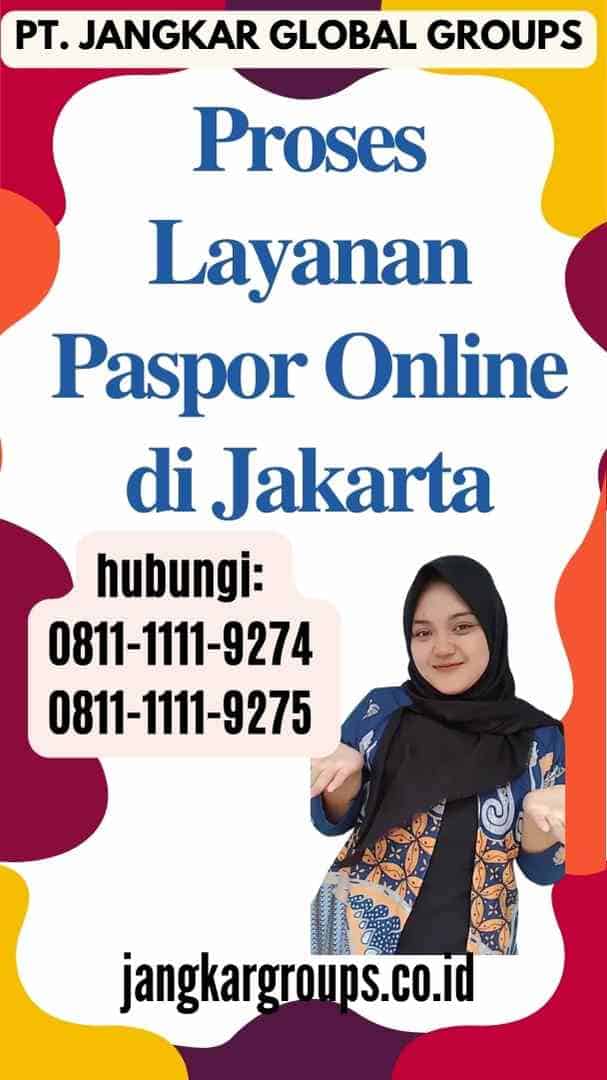 Proses Layanan Paspor Online di Jakarta