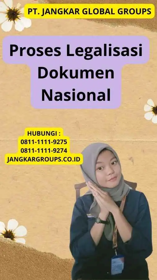 Proses Legalisasi Dokumen Nasional