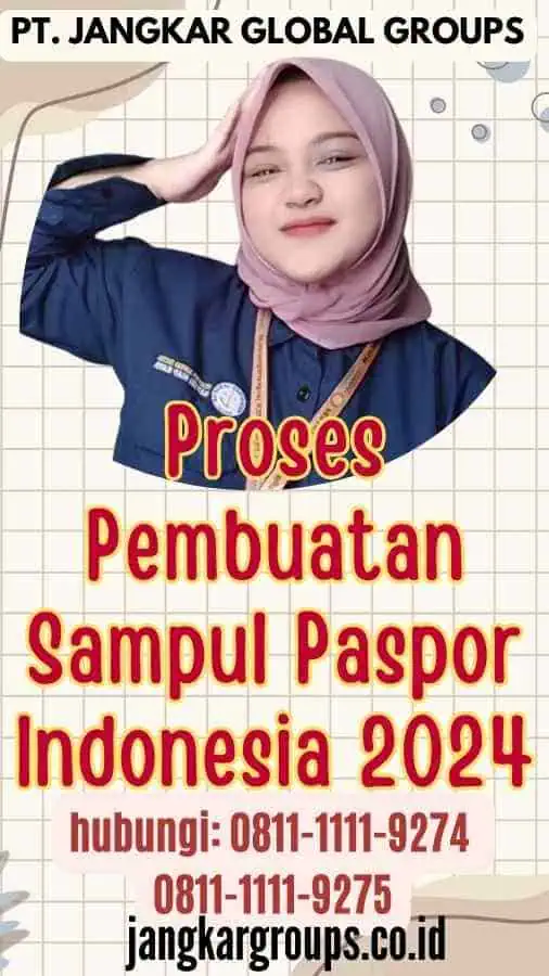 Proses Pembuatan Sampul Paspor Indonesia 2024