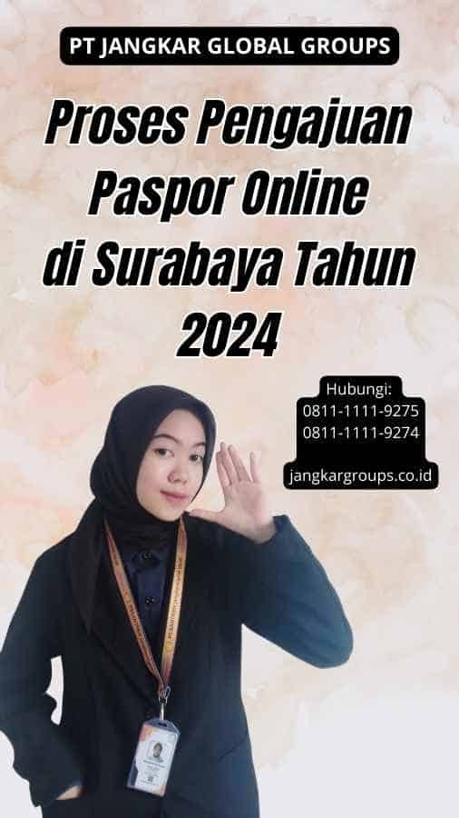 Proses Pengajuan Paspor Online di Surabaya Tahun 2024