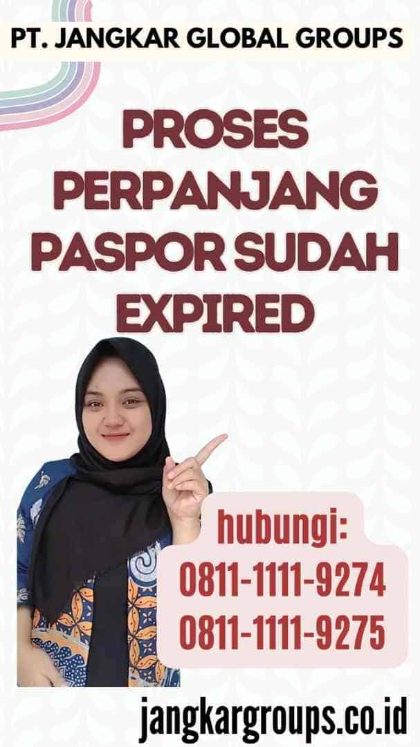 Proses Perpanjang Paspor Sudah Expired