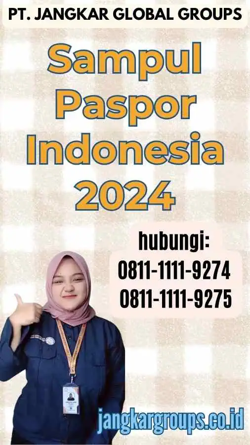 Sampul Paspor Indonesia 2024