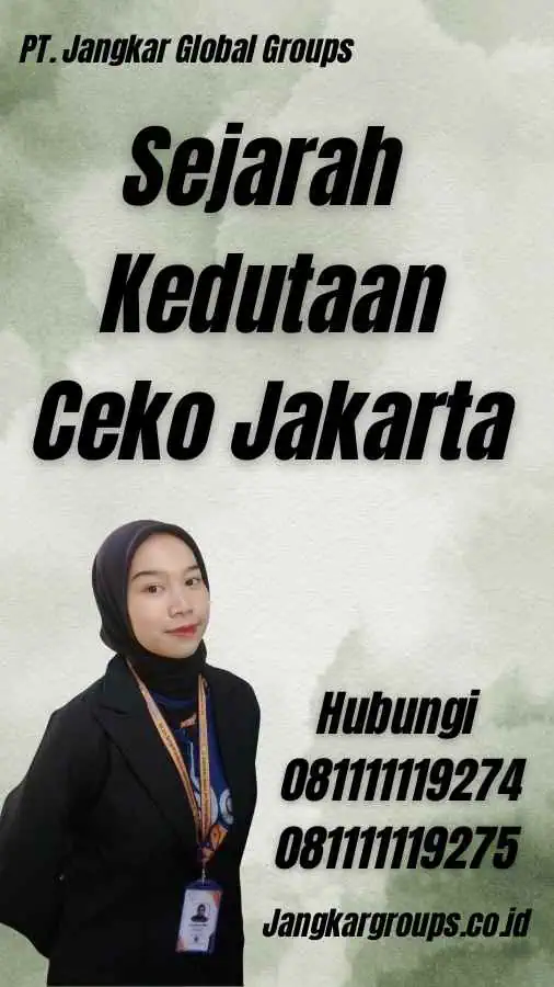 Sejarah Kedutaan Ceko Jakarta