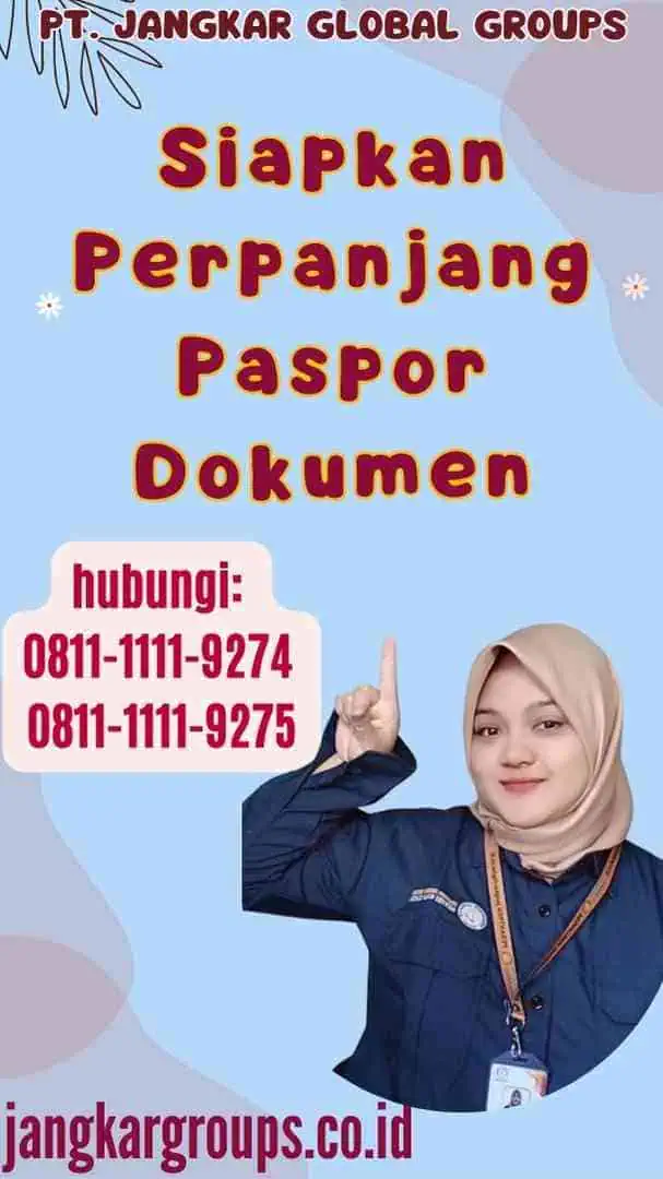 Siapkan Perpanjang Paspor Dokumen