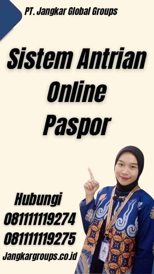 Sistem Antrian Online Paspor