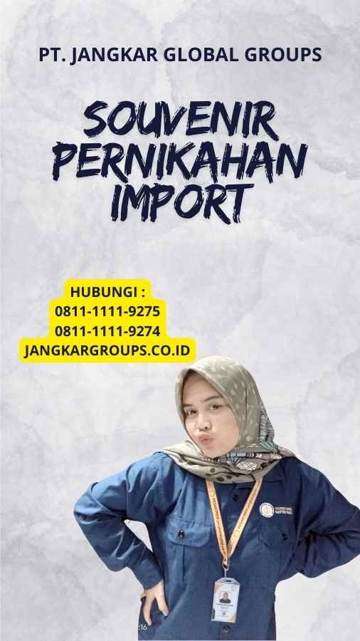 Souvenir Pernikahan Import