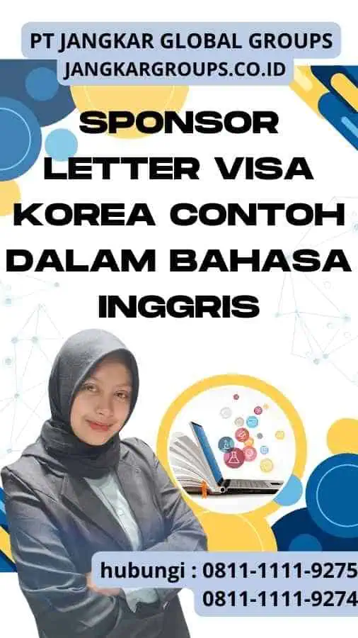 Sponsor Letter Visa Korea Contoh Dalam Bahasa Inggris