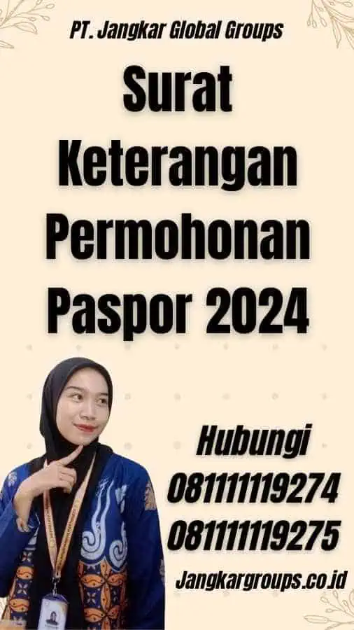 Surat Keterangan Permohonan Paspor 2024