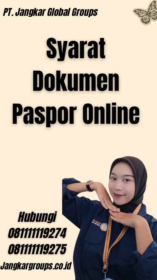 Syarat Dokumen Paspor Online