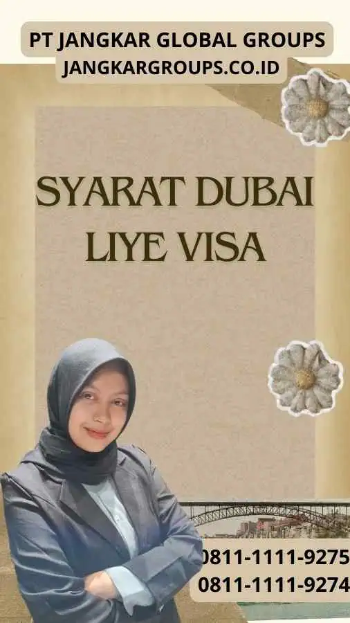 Syarat Dubai Liye Visa
