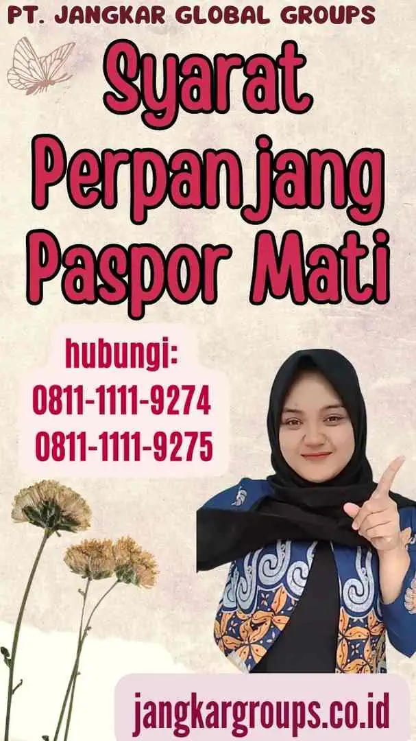 Syarat Perpanjang Paspor Mati