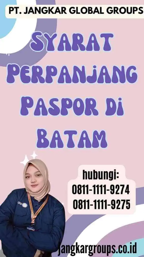 Syarat Perpanjang Paspor di Batam