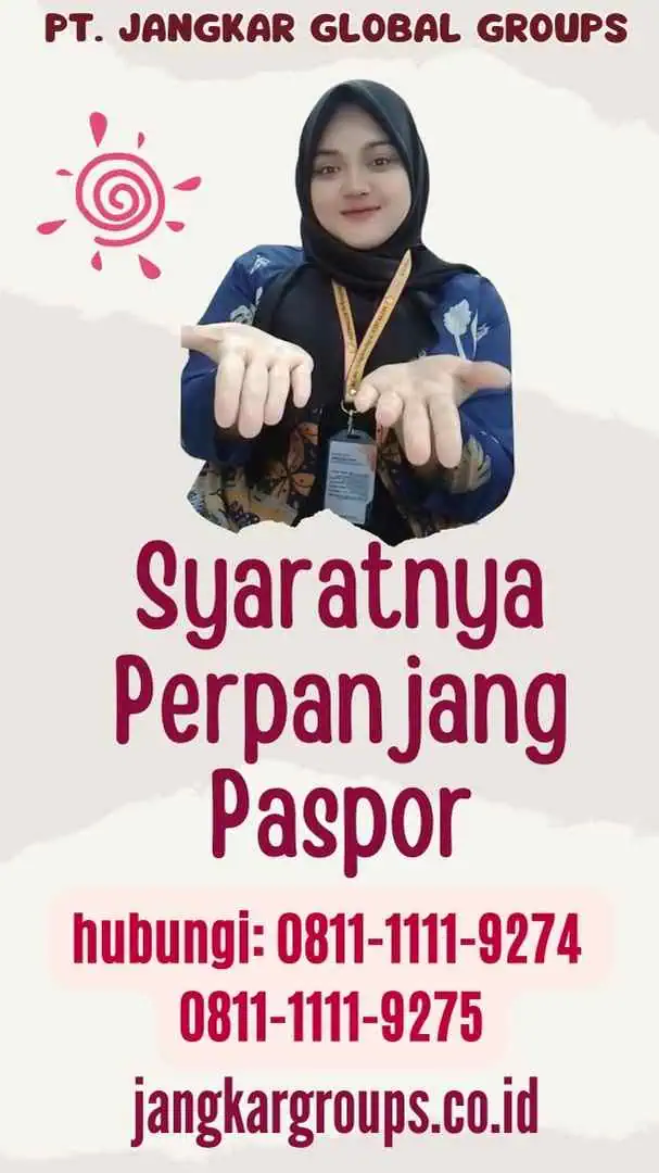 Syaratnya Perpanjang Paspor