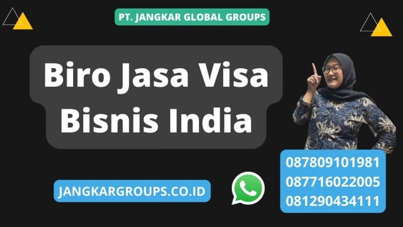 Biro Jasa Visa Bisnis India