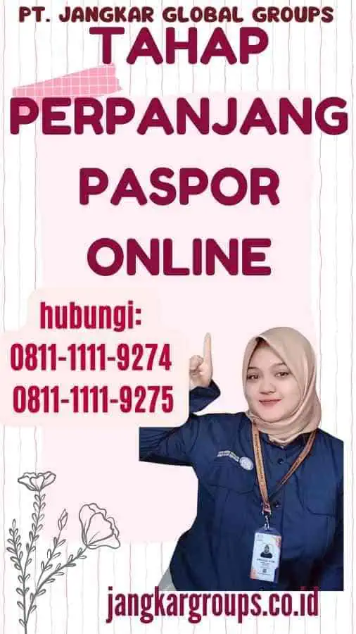 Tahap Perpanjang Paspor Online