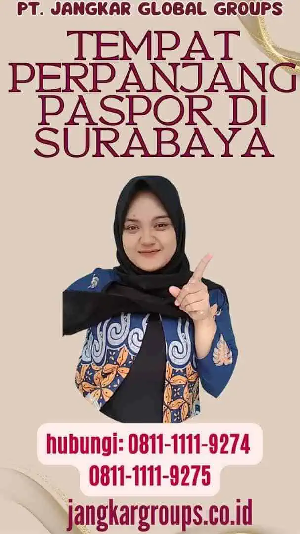 Tempat Perpanjang Paspor di Surabaya
