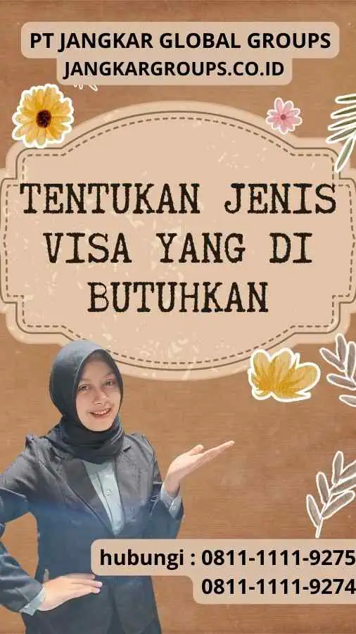 Tentukan Jenis Visa yang Di butuhkan : Mengurus Visa Ke Jerman