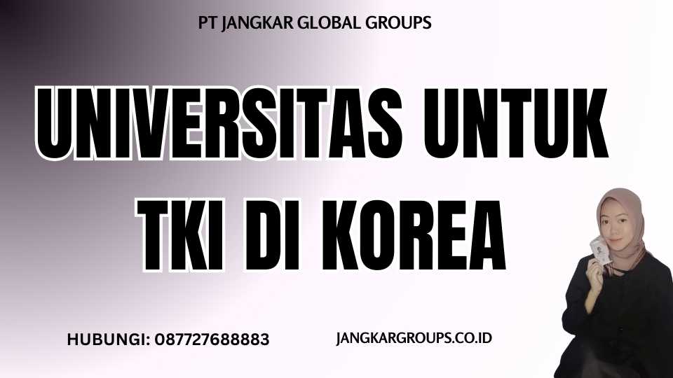 Universitas untuk TKI di Korea