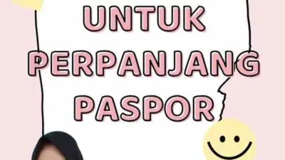 Urus Berkas Untuk Perpanjang Paspor